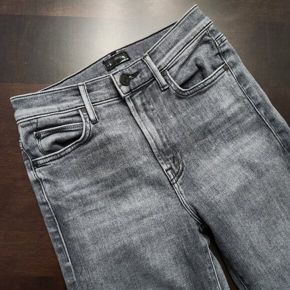 Mother The Rascal Sliced Up Heel Digging Up Dirt Jeans Size 24 - Picture 3 of 11